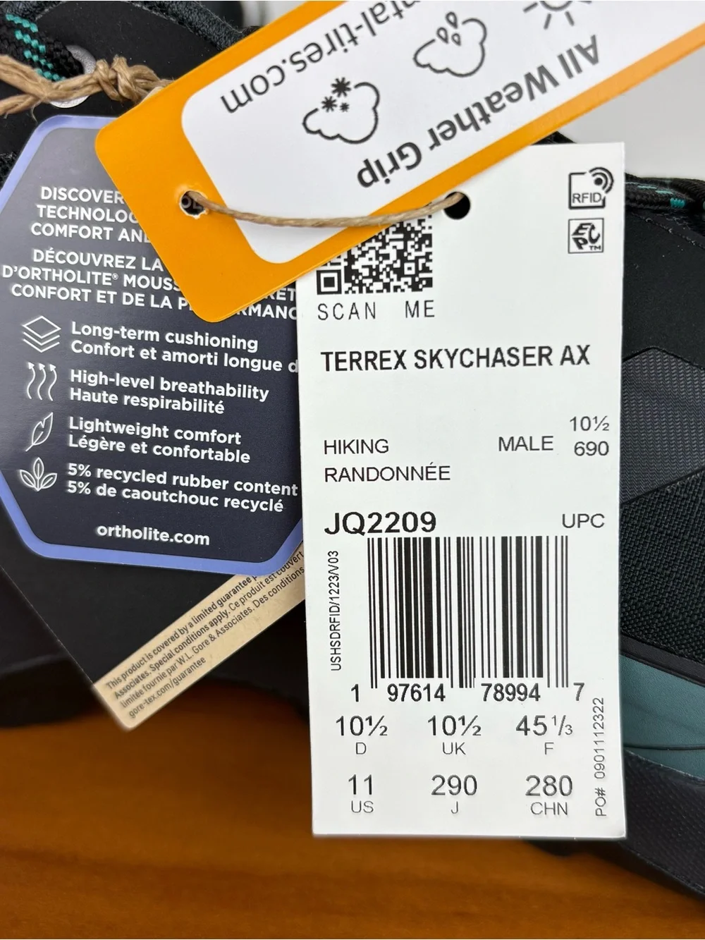 Adidas Terrex Skychaser AX5 GoreTex Hiking Shoes